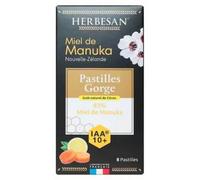 Herbesan Miel de Manuka IAA10+ Pastilles Gout Citron 20g