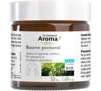 Parapharmacie > Bio & Médecine Naturelle > Produits de Médecines Naturelles > Huiles essentielles Le Comptoir Aroma Baume Pectoral Bio 50 ml - Huiles essentielles - Pharmacie en ligne LaSante.net
