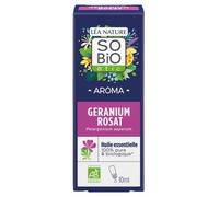 So'Bio Étic Huile Essentielle Géranium Rosat Pure Et Biologique Flacon 10ml