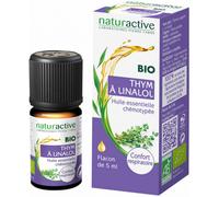 Parapharmacie > Bio & Médecine Naturelle > Produits de Médecines Naturelles > Huiles essentielles Naturactive Huile Essentielle Thym à Linalol Bio 5 ml - Huiles essentielles - Pharmacie en ligne LaSan