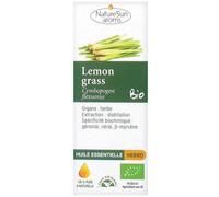 Parapharmacie > Bio & Médecine Naturelle > Produits de Médecines Naturelles > Huiles essentielles NatureSun Aroms Huile Essentielle Lemongrass (Cymbopogon flexuosus) Bio 10 ml - Huiles essentielles -