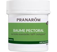 PRANARÔM - Aromaforce - Baume Pectoral Eucalyptus - Aux Huiles Essentielles - Pour Une Respiration Aisée - Texture Non Grasse Et Non Collante 100% Bio - 80 ml