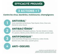 Parapharmacie > Bio & Médecine Naturelle > Produits de Médecines Naturelles > Huiles essentielles Santarome Spray Assainissant aux 20 Huiles Essentielles Bio100 ml