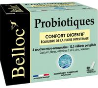 Parapharmacie > Bio & Médecine Naturelle > Produits de Médecines Naturelles > Micronutrition - Probiotiques Belloc Probiotiques Gélules x 30 - Micronutrition - Probiotiques - Pharmacie en ligne LaSant