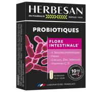 Parapharmacie > Bio & Médecine Naturelle > Produits de Médecines Naturelles > Micronutrition - Probiotiques Herbesan ProBiotiques Flore Intestinale Gélules x 15