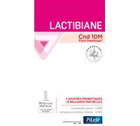 Parapharmacie > Bio & Médecine Naturelle > Produits de Médecines Naturelles > Micronutrition - Probiotiques PiLeJe Lactibiane Cnd 10M x 30 - Micronutrition - Probiotiques - Pharmacie en ligne LaSante.