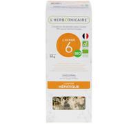 Parapharmacie > Bio & Médecine Naturelle > Produits de Médecines Naturelles > Produits de Phytothérapie L Herbôthicaire L Herbô 6 Confort Hépatique Complexe de Plantes pour Tisane Bio 50 g - Phytothér