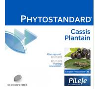 Parapharmacie > Bio & Médecine Naturelle > Produits de Médecines Naturelles > Produits de Phytothérapie PiLeJe Phytostandard de Cassis et de Plantain x 30 - Phytothérapie - Pharmacie en ligne LaSante.