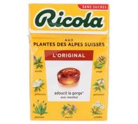 Parapharmacie > Bio & Médecine Naturelle > Produits de Médecines Naturelles > Produits de Phytothérapie Ricola l'Original Bonbons aux Plantes Sans Sucres 50 g