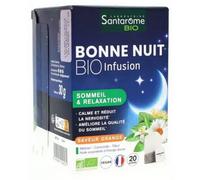 Parapharmacie > Bio & Médecine Naturelle > Produits de Médecines Naturelles > Produits de Phytothérapie Santarome Bonne Nuit Bio Infusion 20 Sachets - Phytothérapie - Pharmacie en ligne LaSante.net