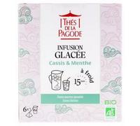 Parapharmacie > Bio & Médecine Naturelle > Produits de Médecines Naturelles > Produits de Phytothérapie Thés de la Pagode Infusion Glacée Cassis & Menthe Bio Sachets x 6