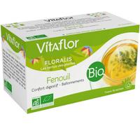 Parapharmacie > Bio & Médecine Naturelle > Produits de Médecines Naturelles > Produits de Phytothérapie Vitaflor Fenouil Bio 18 Sachets - Phytothérapie - Pharmacie en ligne LaSante.net