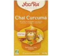 Parapharmacie > Bio & Médecines naturelles > Médecines naturelles > Phytothérapie Yogi Tea Chai Curcuma x 17 - Phytothérapie - Pharmacie en ligne LaSante.net