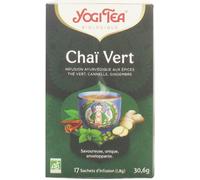 Parapharmacie > Bio & Médecine Naturelle > Produits de Médecines Naturelles Yogi Tea Chaï Vert Bio 17 Sachets - Médecines naturelles - Pharmacie en ligne LaSante.net