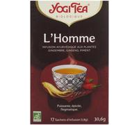 Parapharmacie > Bio & Médecine Naturelle > Produits de Médecines Naturelles Yogi Tea L Homme Bio 17 Sachets - Médecines naturelles - Pharmacie en ligne LaSante.net