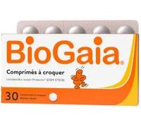 Parapharmacie > Bio & Médecines naturelles > Médecines naturelles > Micronutrition - Probiotiques BioGaia comprimés à croquer arôme citron x 30 - Micronutrition - Probiotiques - Pharmacie en ligne LaS