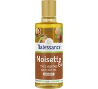 Natessance Huile de Noisette Bio 100 % Pure Nourrissante Visage et Corps ml