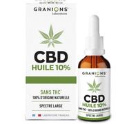 Parapharmacie > Bio & Médecines naturelles > Médecines naturelles > Phytothérapie Granions Huile CBD 10% 10 ml - Phytothérapie - Pharmacie en ligne LaSante.net