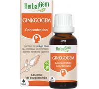 Parapharmacie > Bio & Médecines naturelles > Médecines naturelles > Phytothérapie HerbalGem Ginkgogem Bio 30 ml - Phytothérapie - Pharmacie en ligne LaSante.net