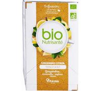 Vitavea - BioNutrisanté - Infusion gingembre citron Tonifiant - 20 sachets