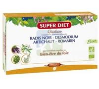 Parapharmacie > Bio & Médecines naturelles > Médecines naturelles > Phytothérapie Super Diet Bio Digestion Radis Noir, Chardon-Marie, Artichaut, Romarin x 20 - Phytothérapie - Pharmacie en ligne LaSan