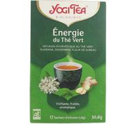 Parapharmacie > Bio & Médecines naturelles > Médecines naturelles > Phytothérapie Yogi Tea Energie du Thé Vert Infusions x 17 - Phytothérapie - Pharmacie en ligne LaSante.net