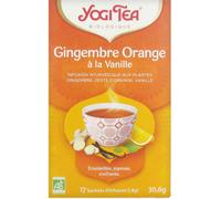 Parapharmacie > Bio & Médecines naturelles > Médecines naturelles > Phytothérapie Yogi Tea Gingembre Orange à la Vanille Infusions x 17 - Phytothérapie - Pharmacie en ligne LaSante.net