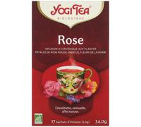 Yogi Tea Rose Bio 17 Sachets - Médecines naturelles - Pharmacie en ligne LaSante.net