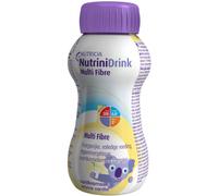 Parapharmacie > Compléments alimentaires > Alimentation hypercalorique > Boissons hypercaloriques Nutricia NutriniDrink Multi Fibre Chocolat 200 ml x 4