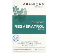 Parapharmacie > Compléments alimentaires > Anti-vieillissement Granions Resvératrol 200 mg x 30 - Anti-vieillissement - Pharmacie en ligne LaSante.net