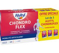 Parapharmacie > Compléments alimentaires > Articulations et muscles > Compléments alimentaires articulations Urgo Alvityl ChondroFlex Mobilité Articulaire Comprimés x 180 - Compléments alimentaires ar