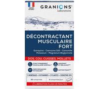 Granions Décontractant Musculaire Fort Apaise les contractures 20 comprimés