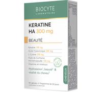 Parapharmacie > Compléments alimentaires > Cheveux, peau, ongles Biocyte Keratine HA 300 mg 60 Gélules - Cheveux, peau, ongles - Pharmacie en ligne LaSante.net