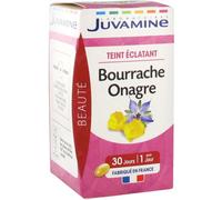 Parapharmacie > Compléments alimentaires > Cheveux, peau, ongles Juvamine Bourrache Onagre Capsules x 30 - Cheveux, peau, ongles - Pharmacie en ligne LaSante.net