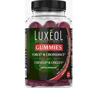 Parapharmacie > Compléments alimentaires > Cheveux, peau, ongles Luxéol Force Et Croissance Gummies x 60 - Cheveux, peau, ongles - Pharmacie en ligne LaSante.net
