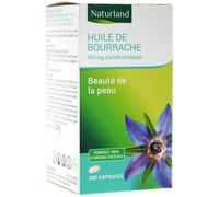 NATURLAND Huile de bourrache Capsule(S) 200 pc(s)