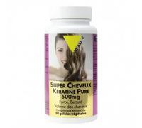 Parapharmacie > Compléments alimentaires > Cheveux, peau, ongles VIT'ALL+ Super Cheveux Kératine Pure 500 mg Gélules x 50 - Cheveux, peau, ongles - Pharmacie en ligne LaSante.net