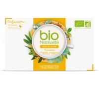 Nutrisanté Infusion Bio Cholestérol Et Régulation Des Sucres 20 Sachets