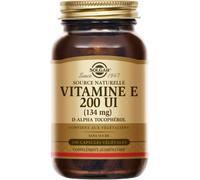 Solgar Vitamine E 200 UI - 134 mg- Antioxydant Beauté Stress Oxydatif 50 capsules végétales Capsule(S) Douce(S) pc(s)