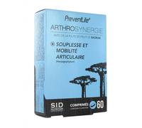 Parapharmacie > Compléments alimentaires > Compléments Alimentaires Articulations et muscles S.I.D Nutrition PreventLife ArthroSynergie 60 Comprimés - Articulations et muscles - Pharmacie en ligne LaS