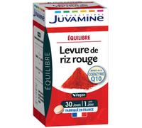 Juvamine Équilibre Levure De Riz Rouge Coenzyme Q10 Comprimés 30