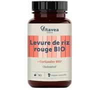 Vitavea Les Essentiels Cholestérol Levure de riz rouge et Coriandre Bio - 30 gélules