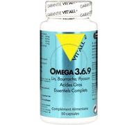 Parapharmacie > Compléments alimentaires > Compléments Alimentaires Cholestérol et Diabète VIT'ALL+ Oméga 3 6 9 x 50 - Cholestérol - Diabète - Pharmacie en ligne LaSante.net