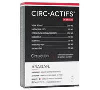 Aragan - Synactifs - Circactifs® - Circulation - Vigne Rouge - 30 gélules
