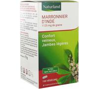 Parapharmacie > Compléments alimentaires > Compléments Alimentaires Circulation veineuse Naturland Marronnier d'Inde 150 Végécaps - Circulation veineuse - Pharmacie en ligne LaSante.net