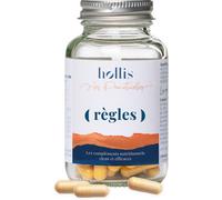 Parapharmacie > Compléments alimentaires > Compléments Alimentaires contre les troubles féminins > Douleurs de règles et SPM Hollis Règles Gélules x 60