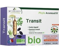 Parapharmacie > Compléments alimentaires > Compléments Alimentaires Digestion et Transit 3 Chênes Bio Transit Ampoules x 20 - Digestion - Transit - Pharmacie en ligne LaSante.net