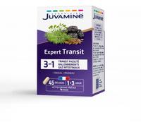 Juvamine Expert Transit 3en1 Transit Facilité/Ballonnements/Gaz Intestinaux 15 À 45 Jours 45 Gélules