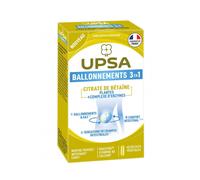 Parapharmacie > Compléments alimentaires > Compléments Alimentaires Digestion et Transit > Complément alimentaire ballonnement UPSA Ballonnements 3 en 1 Gélules x 40 - Complément alimentaire ballonnem