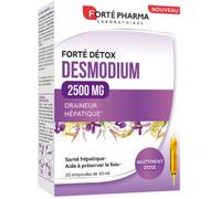 Parapharmacie > Compléments alimentaires > Compléments Alimentaires Digestion et Transit > Complément alimentaire foie > Complément alimentaire desmodium Forté Pharma Detox Desmodium Ampoules x 20 - C